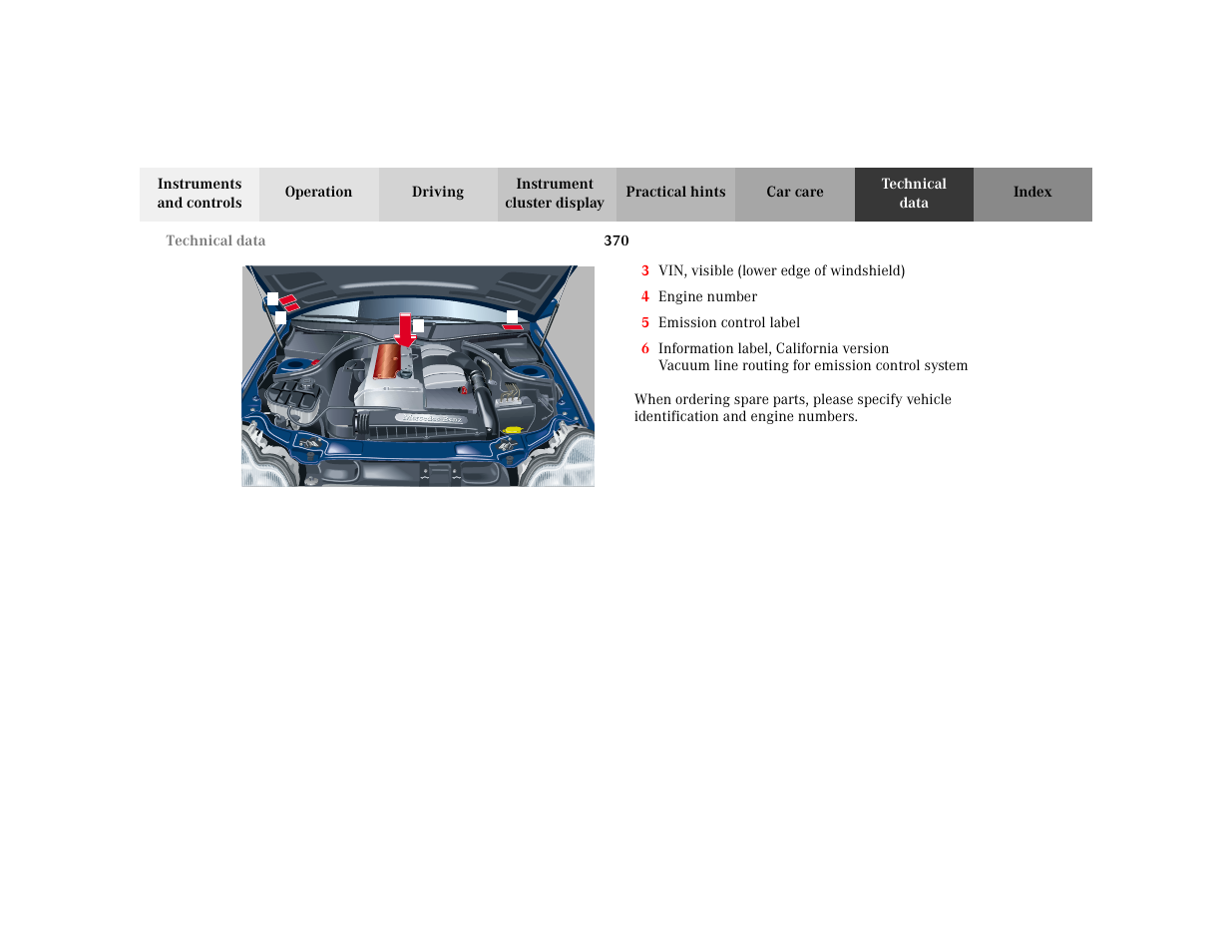 Mercedes-Benz 2002 C 230 Kompressor User Manual | Page 373 / 399