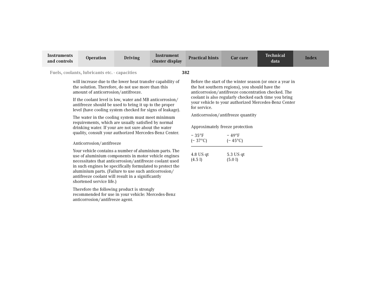 Mercedes-Benz 2002 C 230 Kompressor User Manual | Page 385 / 399