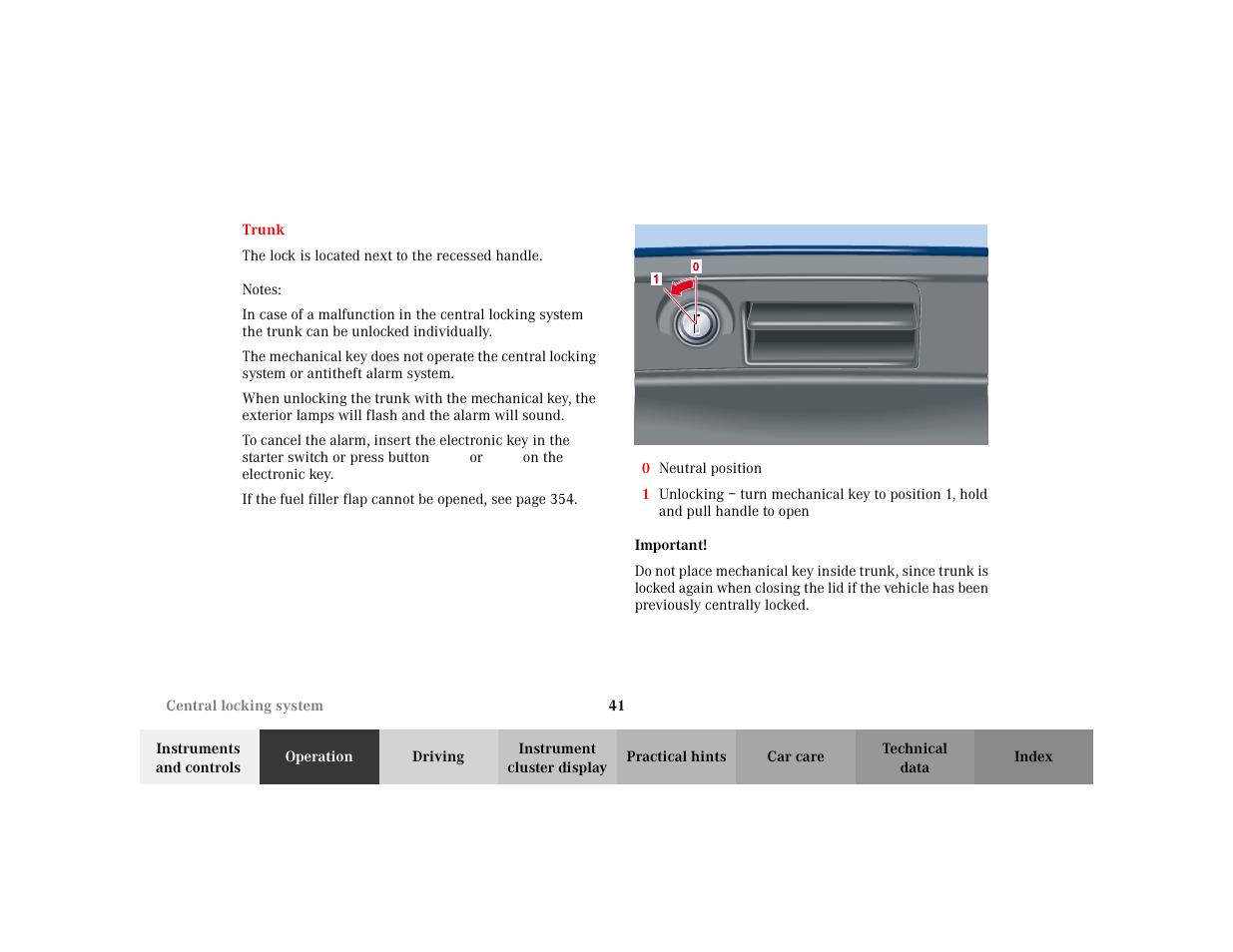 Mercedes-Benz 2002 C 230 Kompressor User Manual | Page 44 / 399