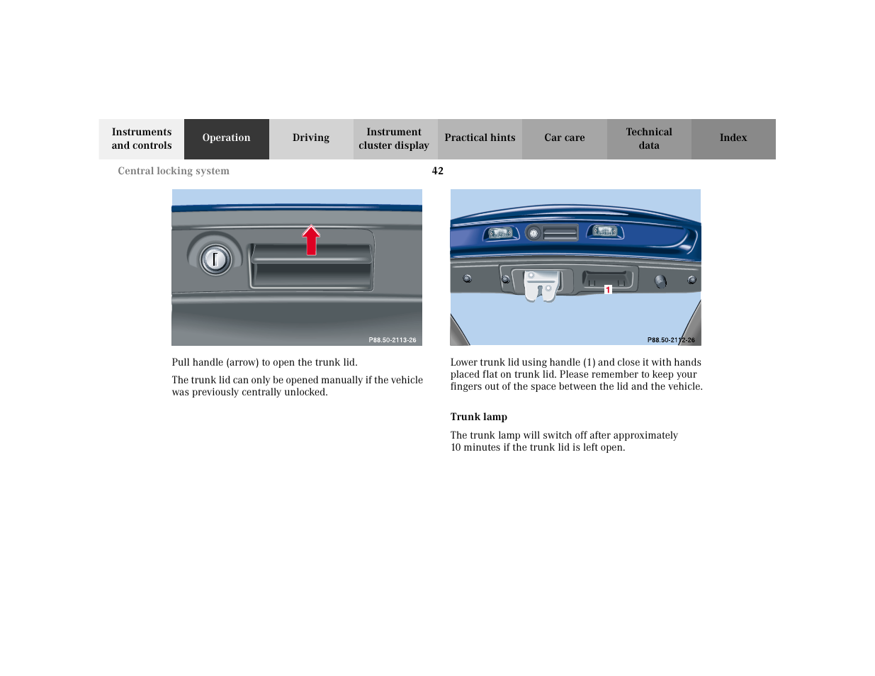 Mercedes-Benz 2002 C 230 Kompressor User Manual | Page 45 / 399