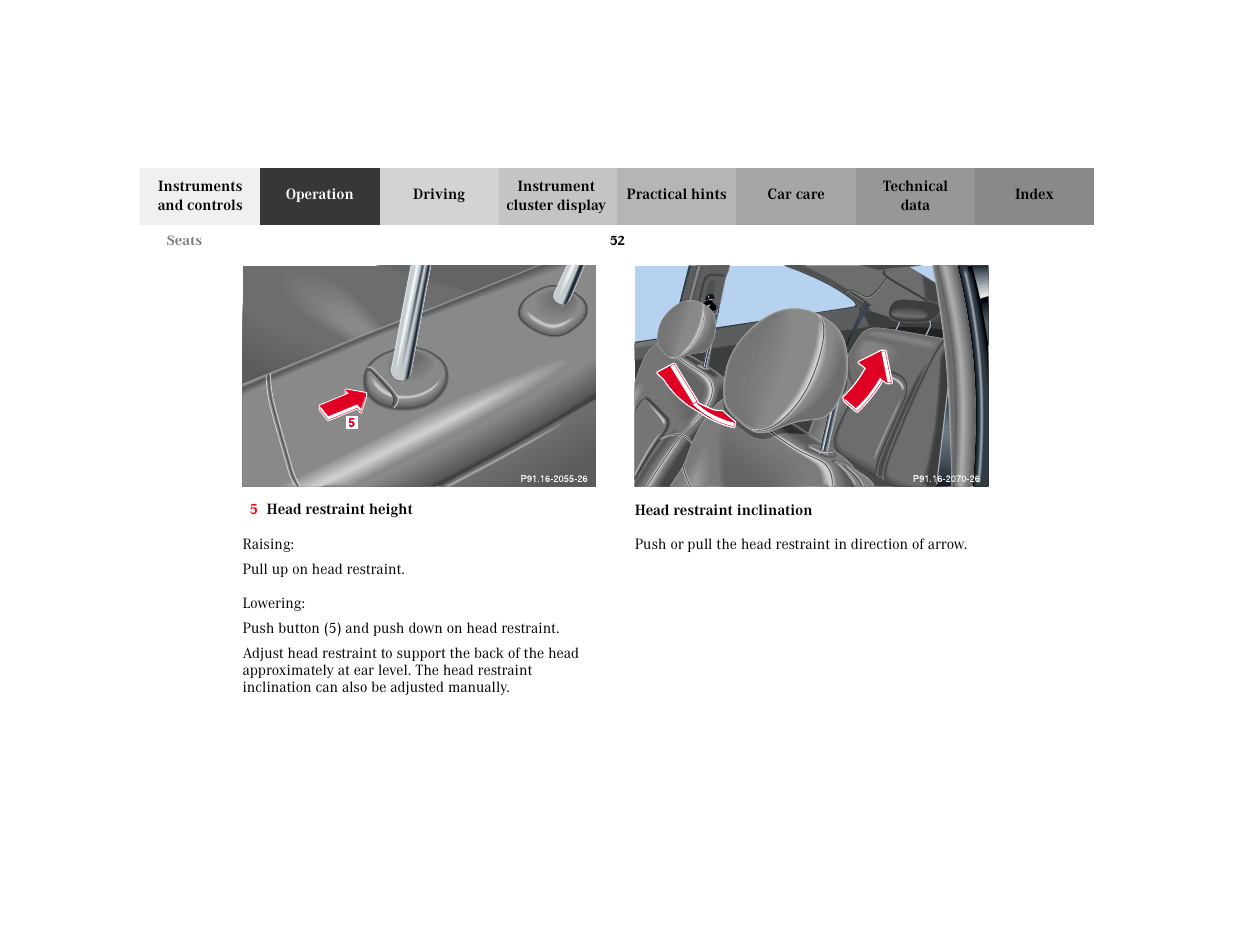 Mercedes-Benz 2002 C 230 Kompressor User Manual | Page 55 / 399