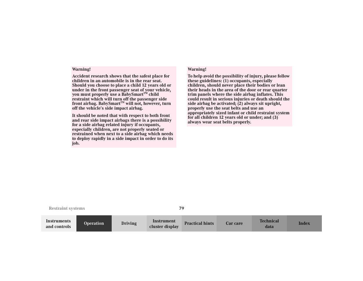 Mercedes-Benz 2002 C 230 Kompressor User Manual | Page 82 / 399