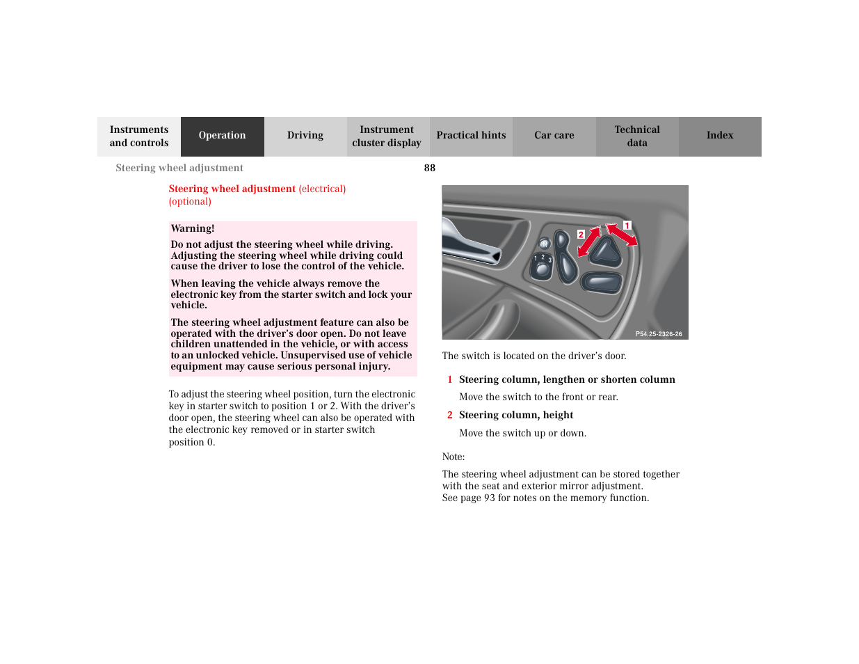 Mercedes-Benz 2002 C 230 Kompressor User Manual | Page 91 / 399