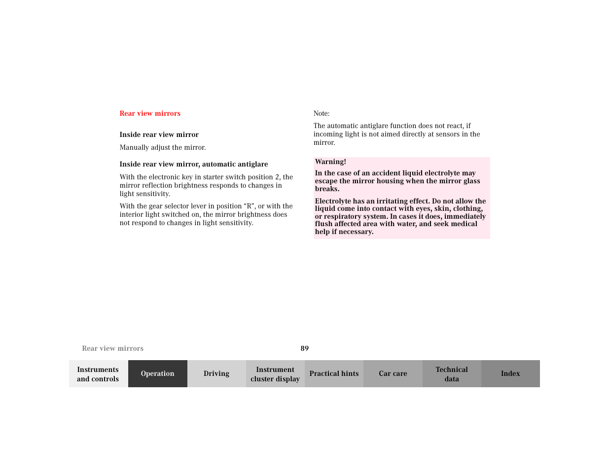Mercedes-Benz 2002 C 230 Kompressor User Manual | Page 92 / 399