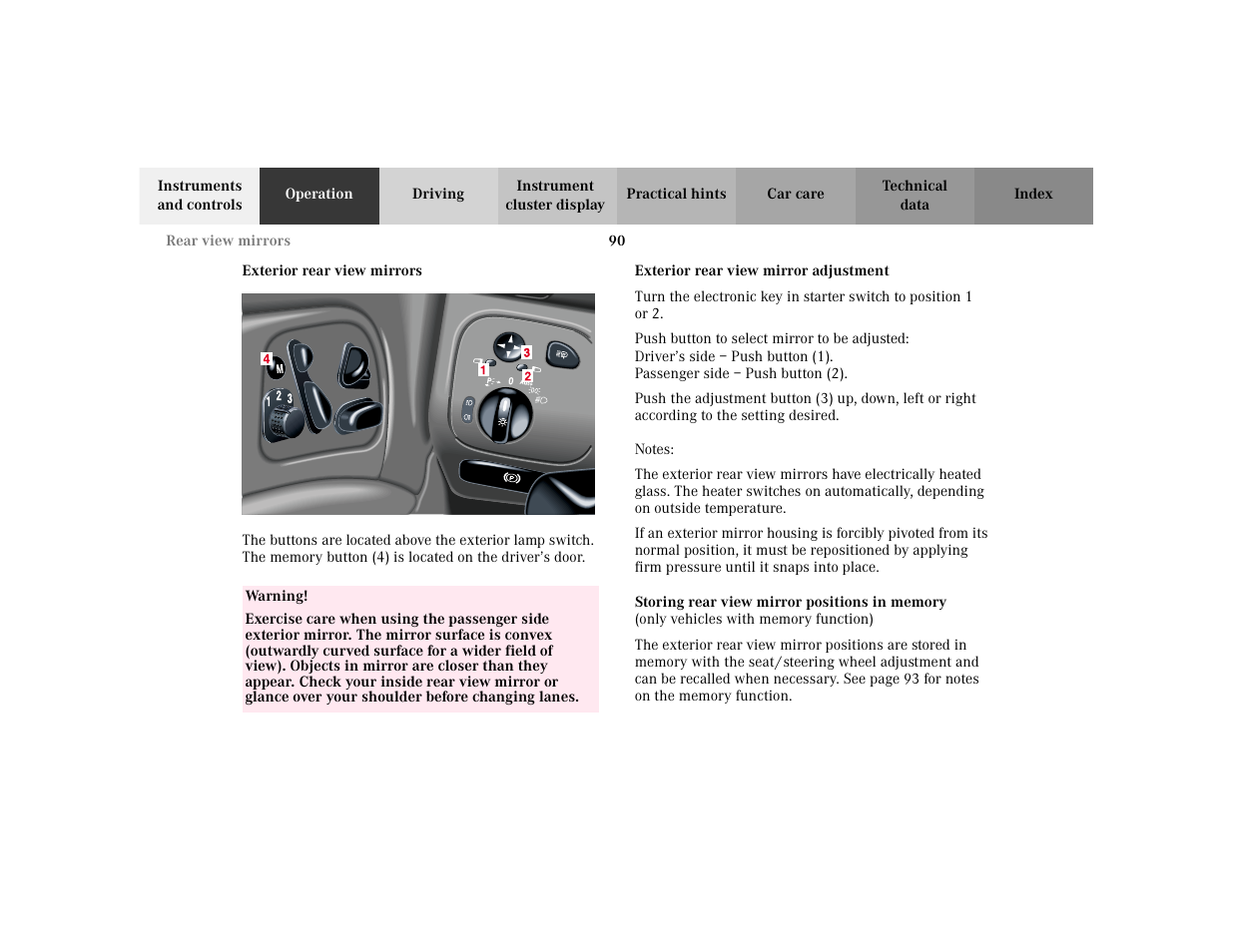 Mercedes-Benz 2002 C 230 Kompressor User Manual | Page 93 / 399