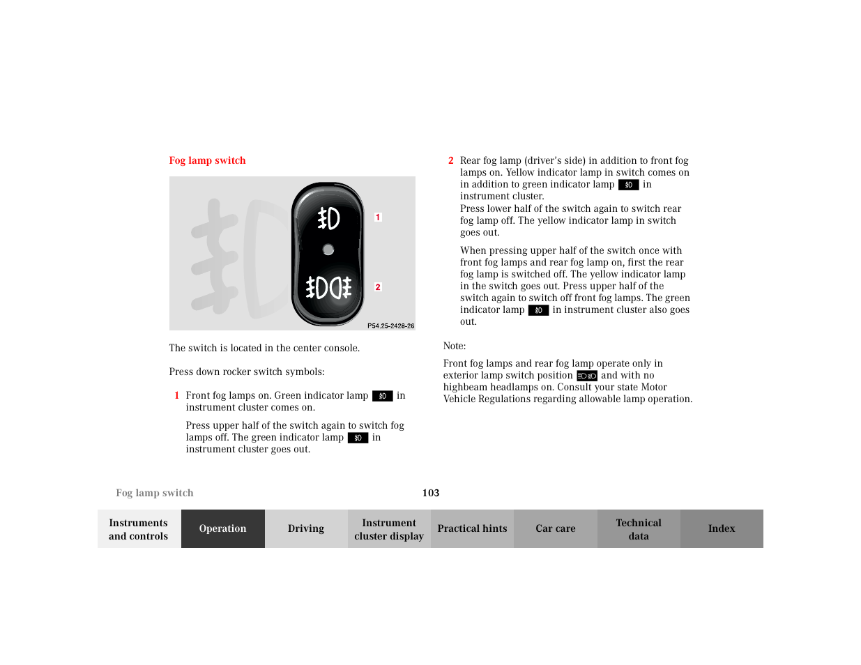 Mercedes-Benz 2002 ML 320 User Manual | Page 106 / 342