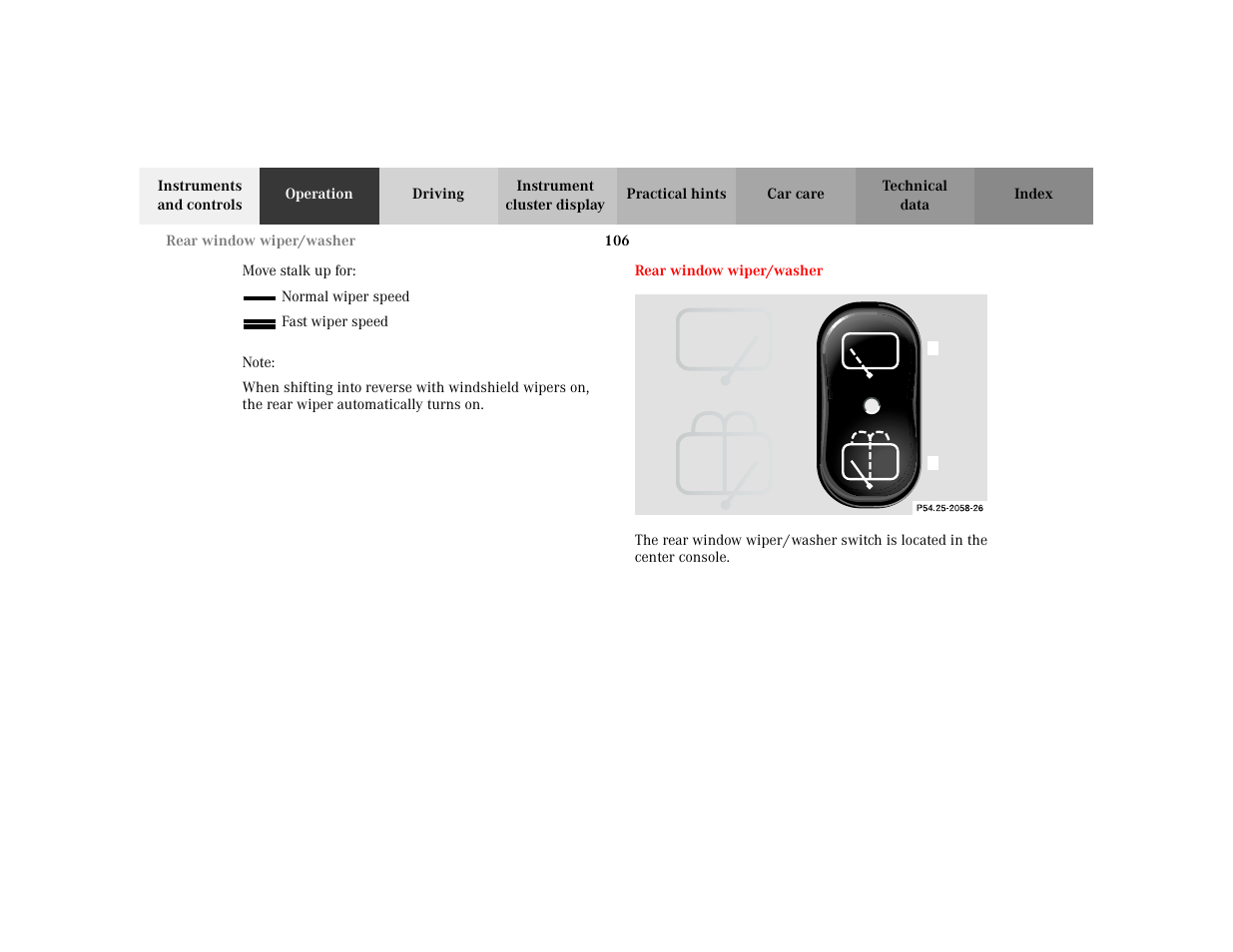Mercedes-Benz 2002 ML 320 User Manual | Page 109 / 342