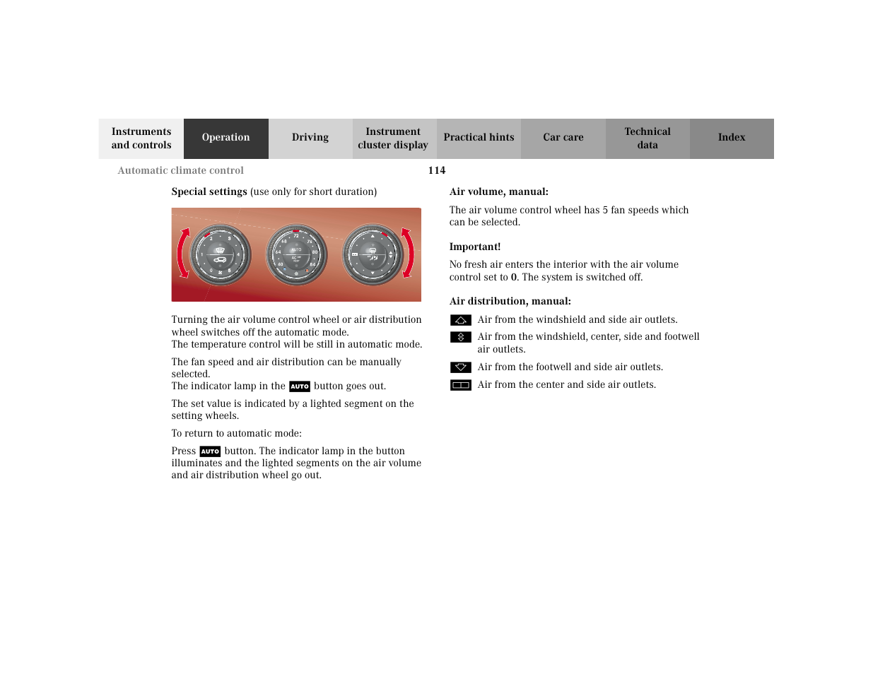 Mercedes-Benz 2002 ML 320 User Manual | Page 117 / 342