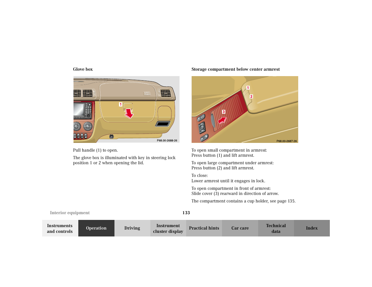 Mercedes-Benz 2002 ML 320 User Manual | Page 136 / 342