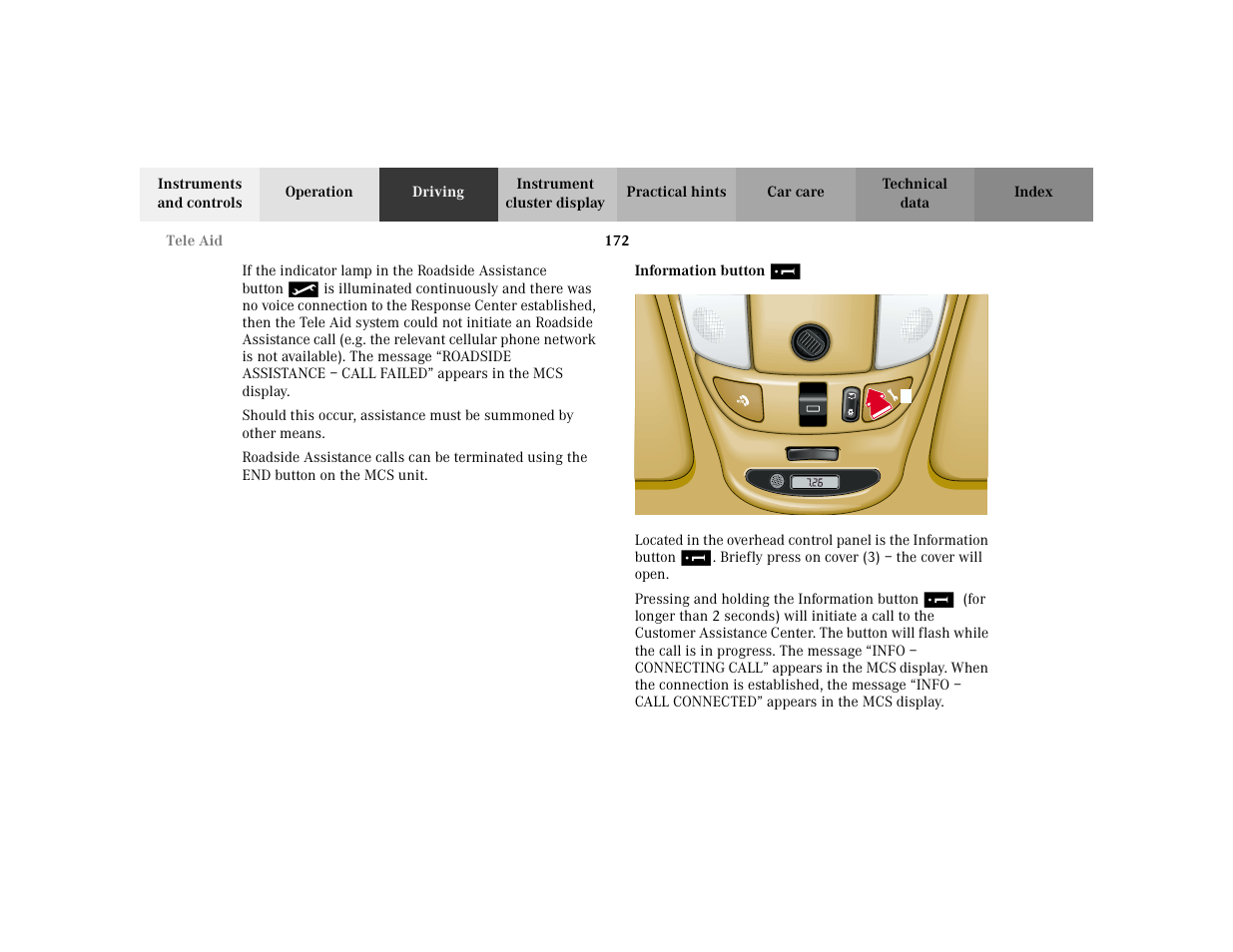 Mercedes-Benz 2002 ML 320 User Manual | Page 175 / 342