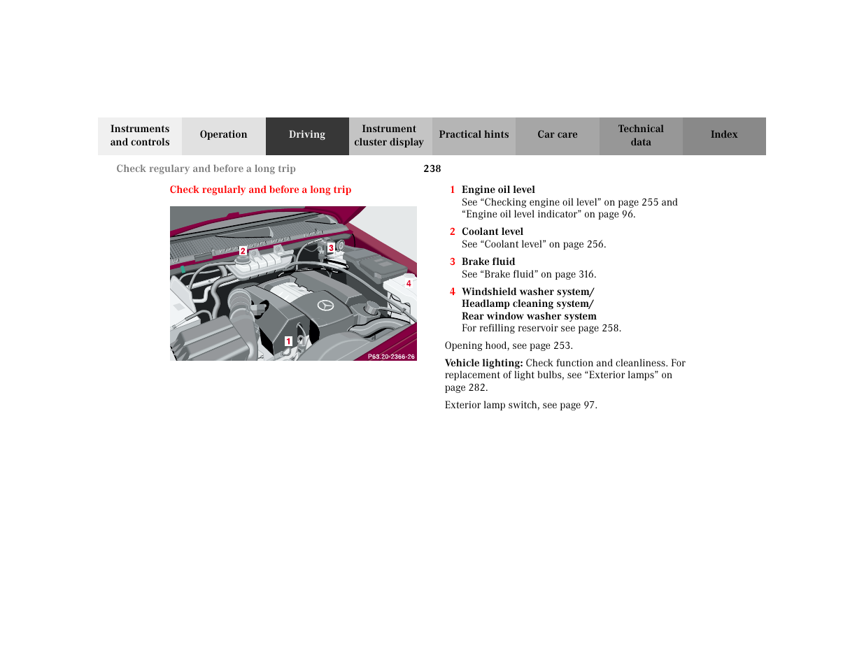Mercedes-Benz 2002 ML 320 User Manual | Page 241 / 342