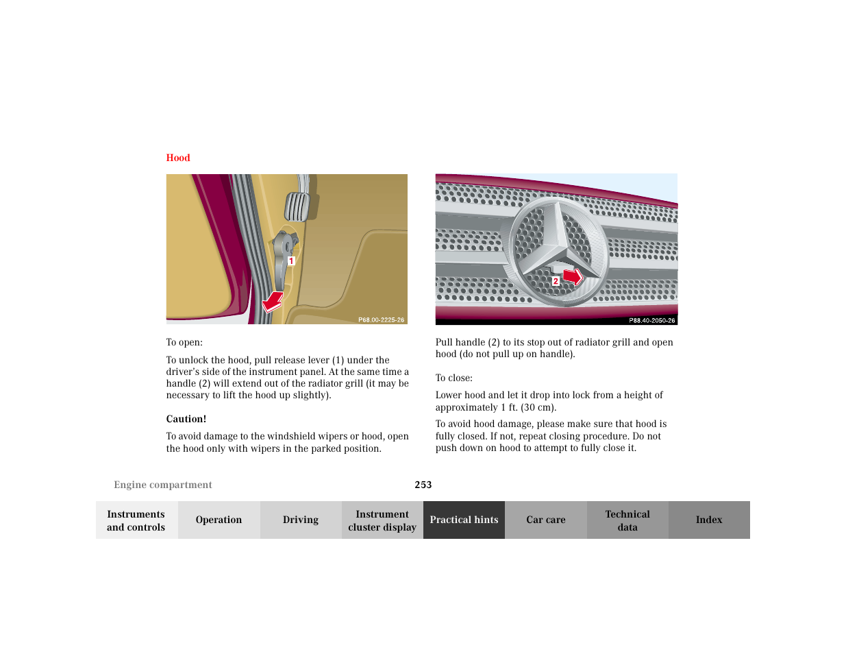 Mercedes-Benz 2002 ML 320 User Manual | Page 256 / 342