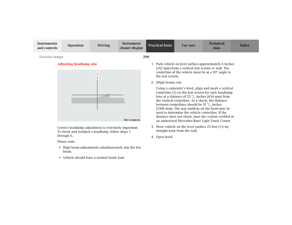 Mercedes-Benz 2002 ML 320 User Manual | Page 293 / 342