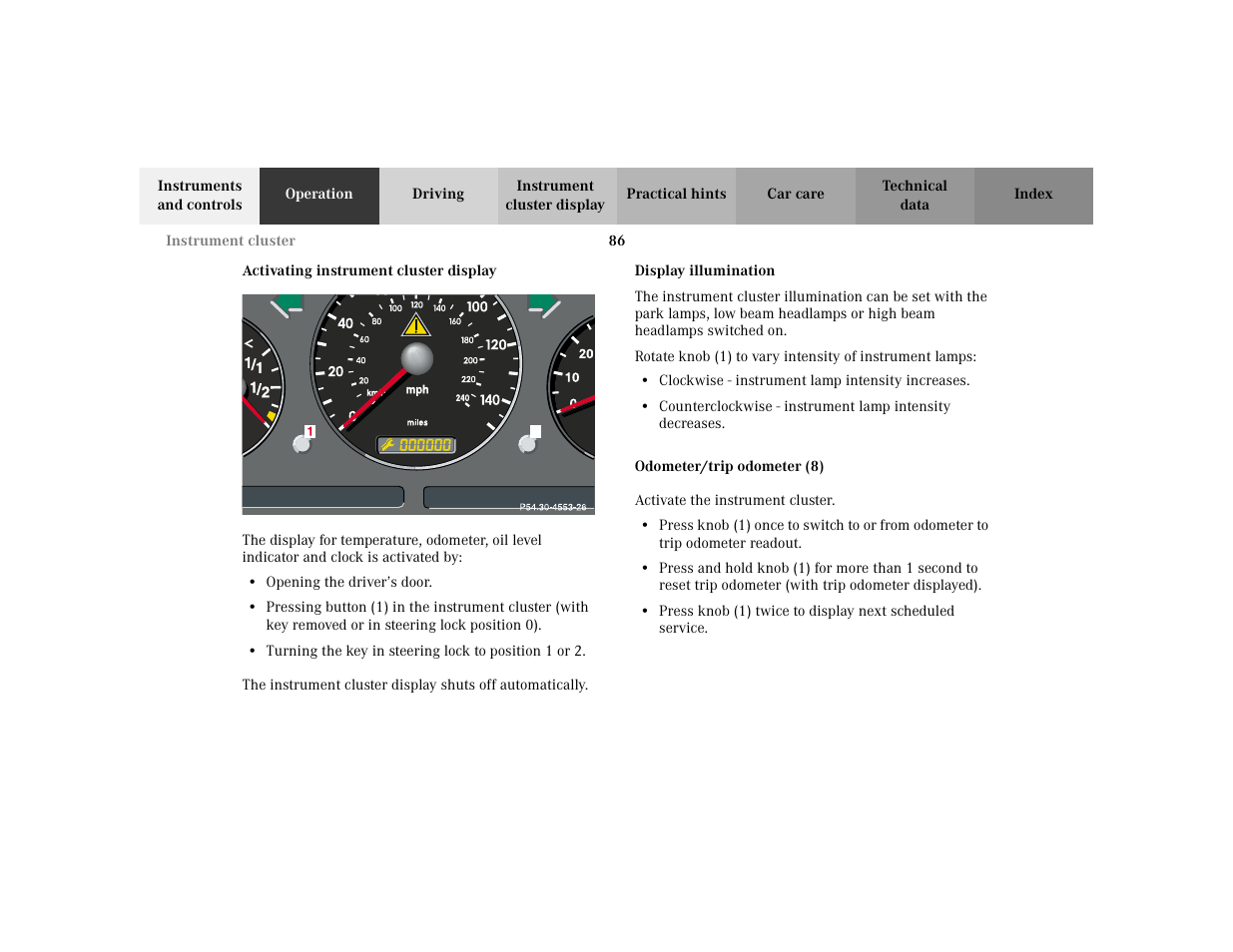 Mercedes-Benz 2002 ML 320 User Manual | Page 89 / 342