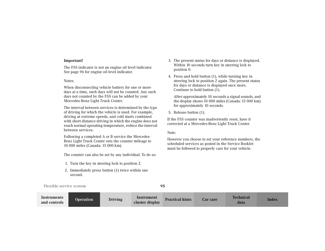 Mercedes-Benz 2002 ML 320 User Manual | Page 98 / 342