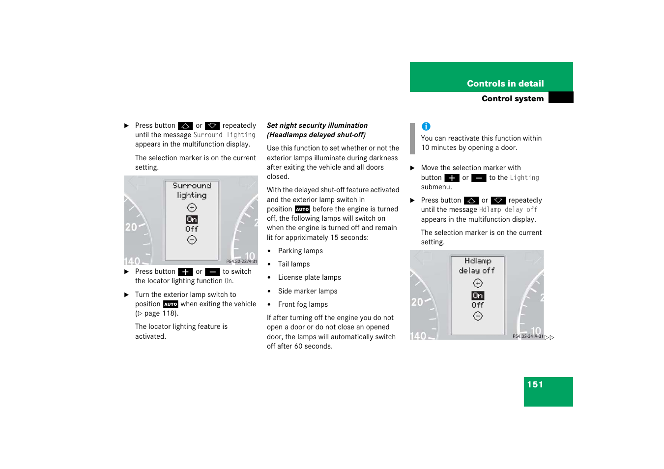 Mercedes-Benz 2006 C-Class User Manual | Page 152 / 474
