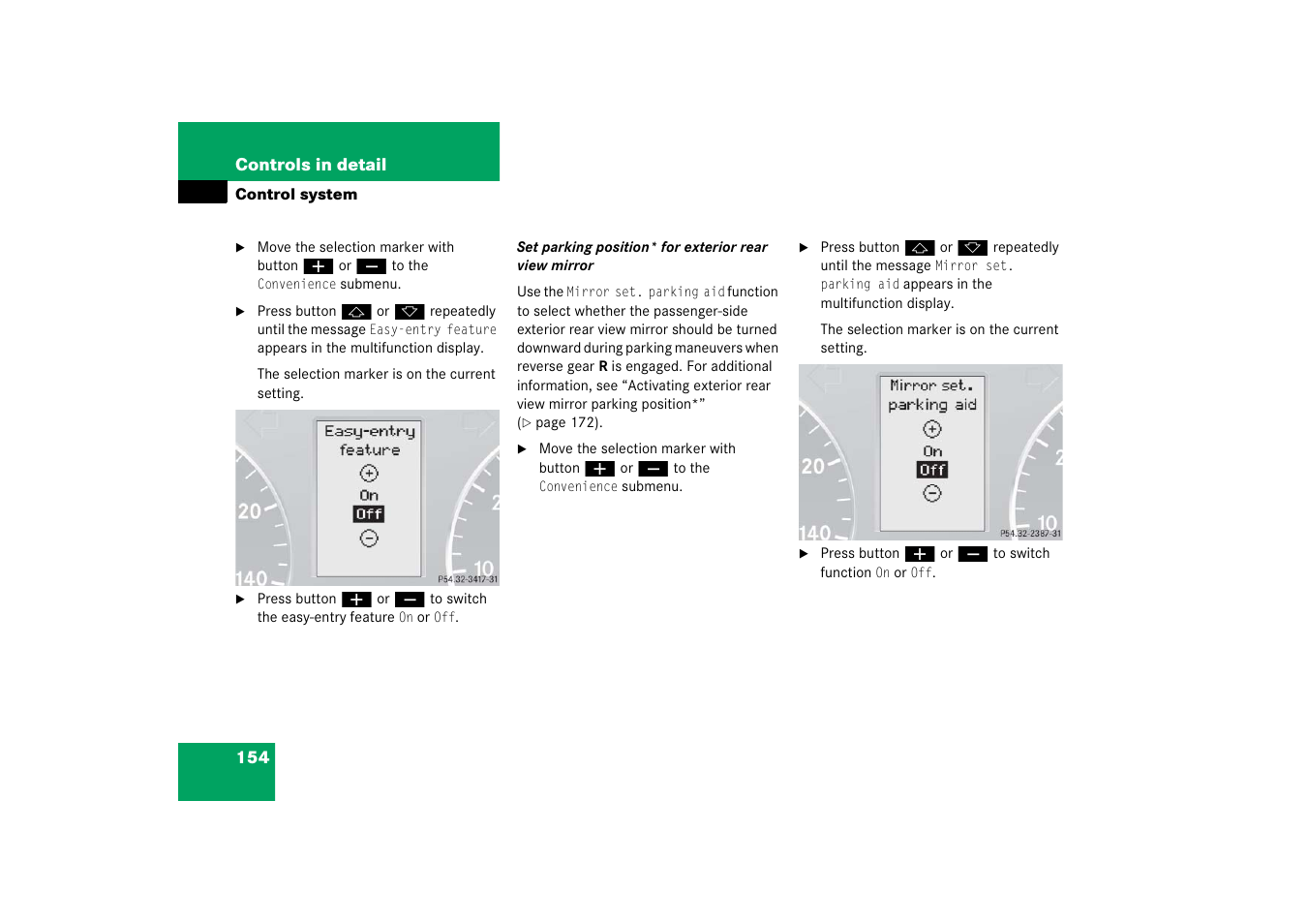 Mercedes-Benz 2006 C-Class User Manual | Page 155 / 474