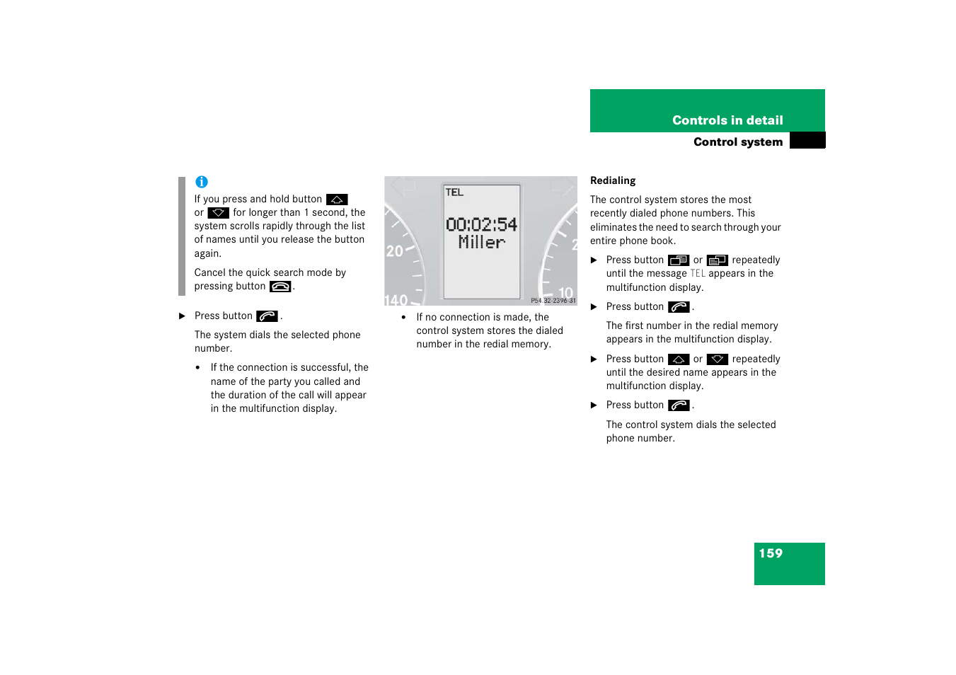 Mercedes-Benz 2006 C-Class User Manual | Page 160 / 474