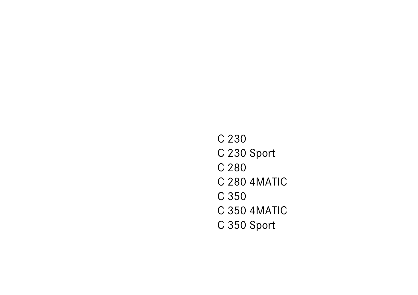 Mercedes-Benz 2006 C-Class User Manual | Page 2 / 474