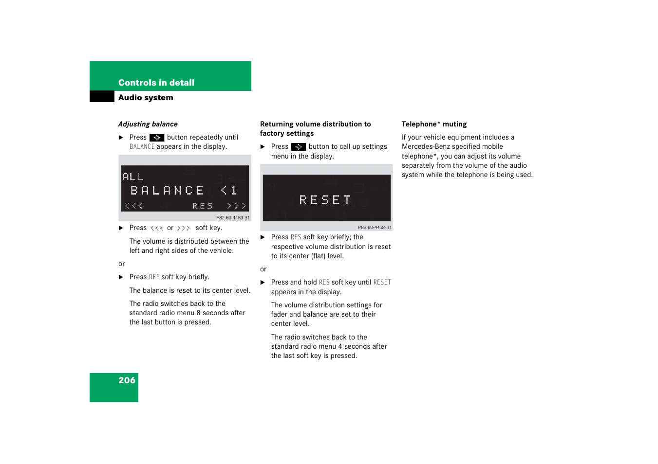 Mercedes-Benz 2006 C-Class User Manual | Page 207 / 474
