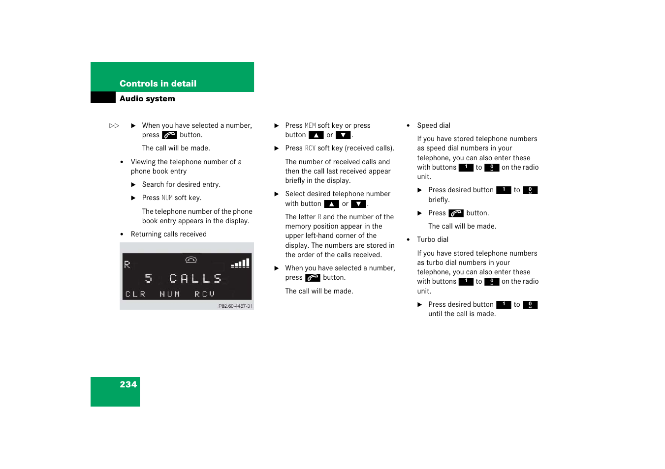 Mercedes-Benz 2006 C-Class User Manual | Page 235 / 474