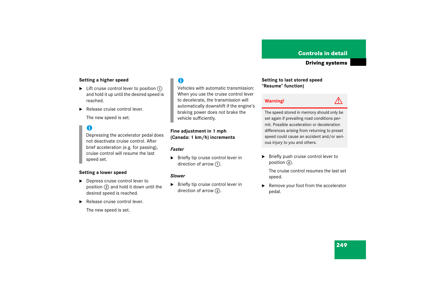 Mercedes-Benz 2006 C-Class User Manual | Page 250 / 474