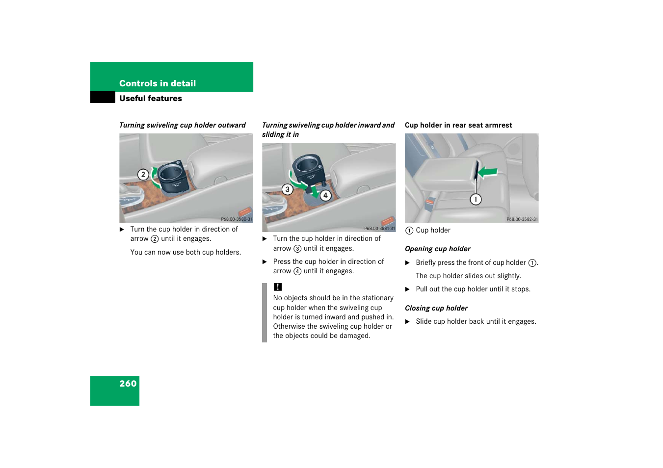 Mercedes-Benz 2006 C-Class User Manual | Page 261 / 474