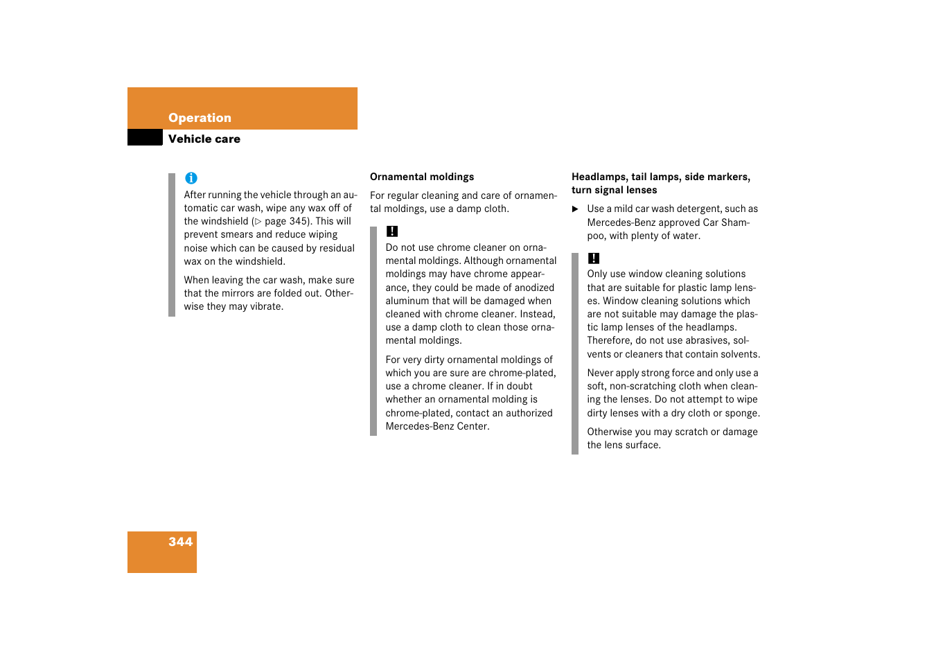 Mercedes-Benz 2006 C-Class User Manual | Page 345 / 474