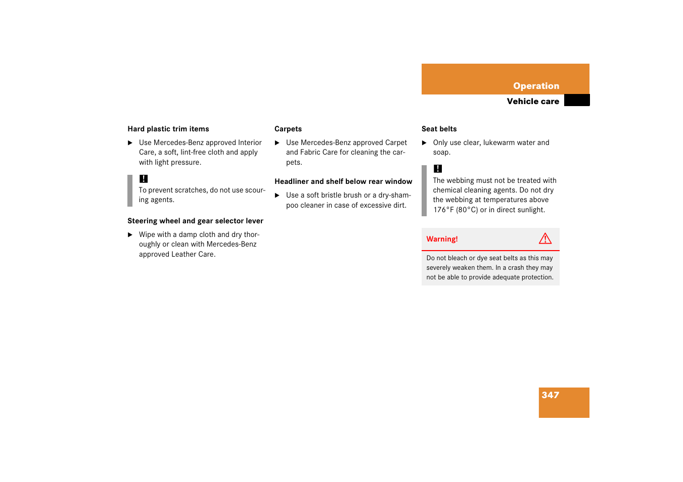 Mercedes-Benz 2006 C-Class User Manual | Page 348 / 474