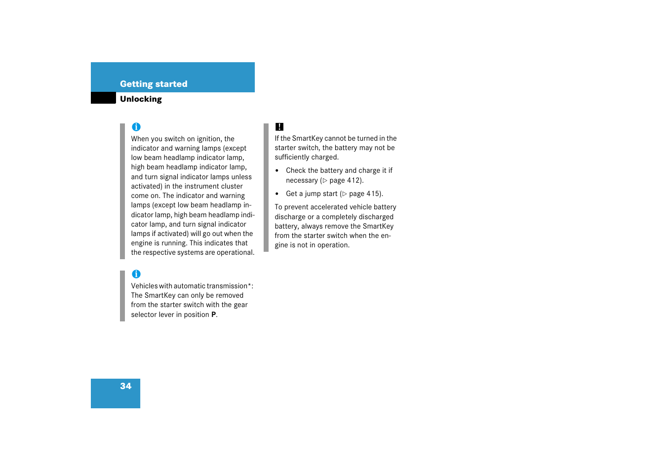 Mercedes-Benz 2006 C-Class User Manual | Page 35 / 474