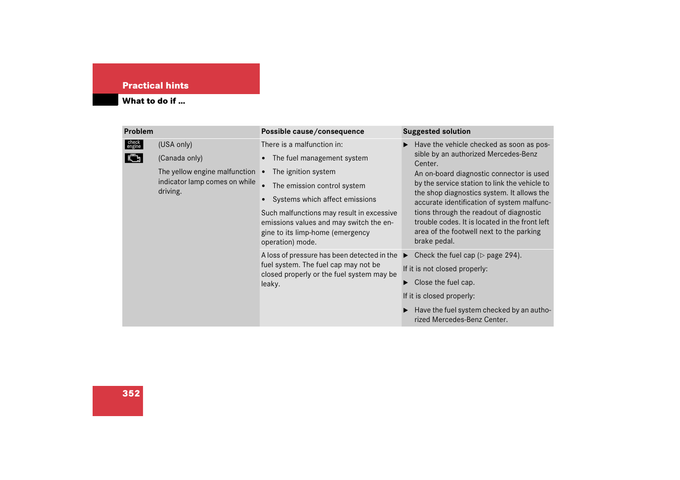 Mercedes-Benz 2006 C-Class User Manual | Page 353 / 474