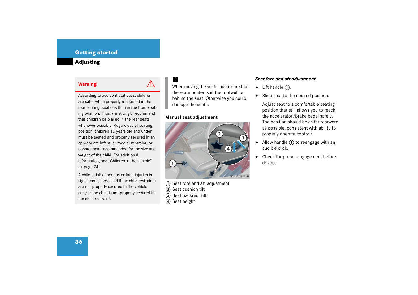 Mercedes-Benz 2006 C-Class User Manual | Page 37 / 474