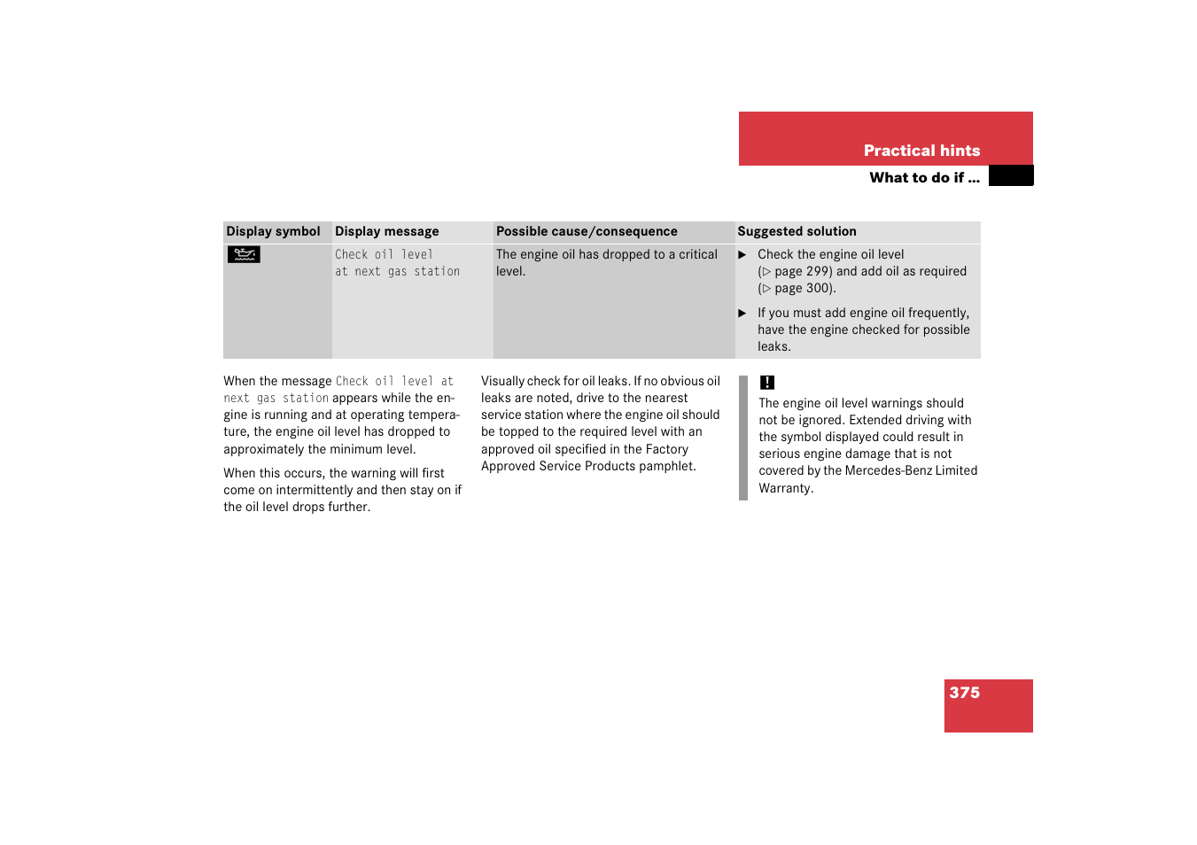 Mercedes-Benz 2006 C-Class User Manual | Page 376 / 474