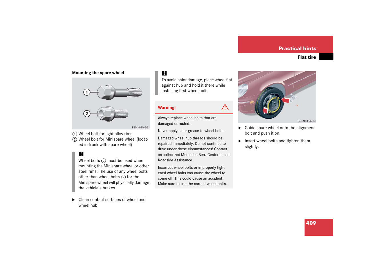 Mercedes-Benz 2006 C-Class User Manual | Page 410 / 474