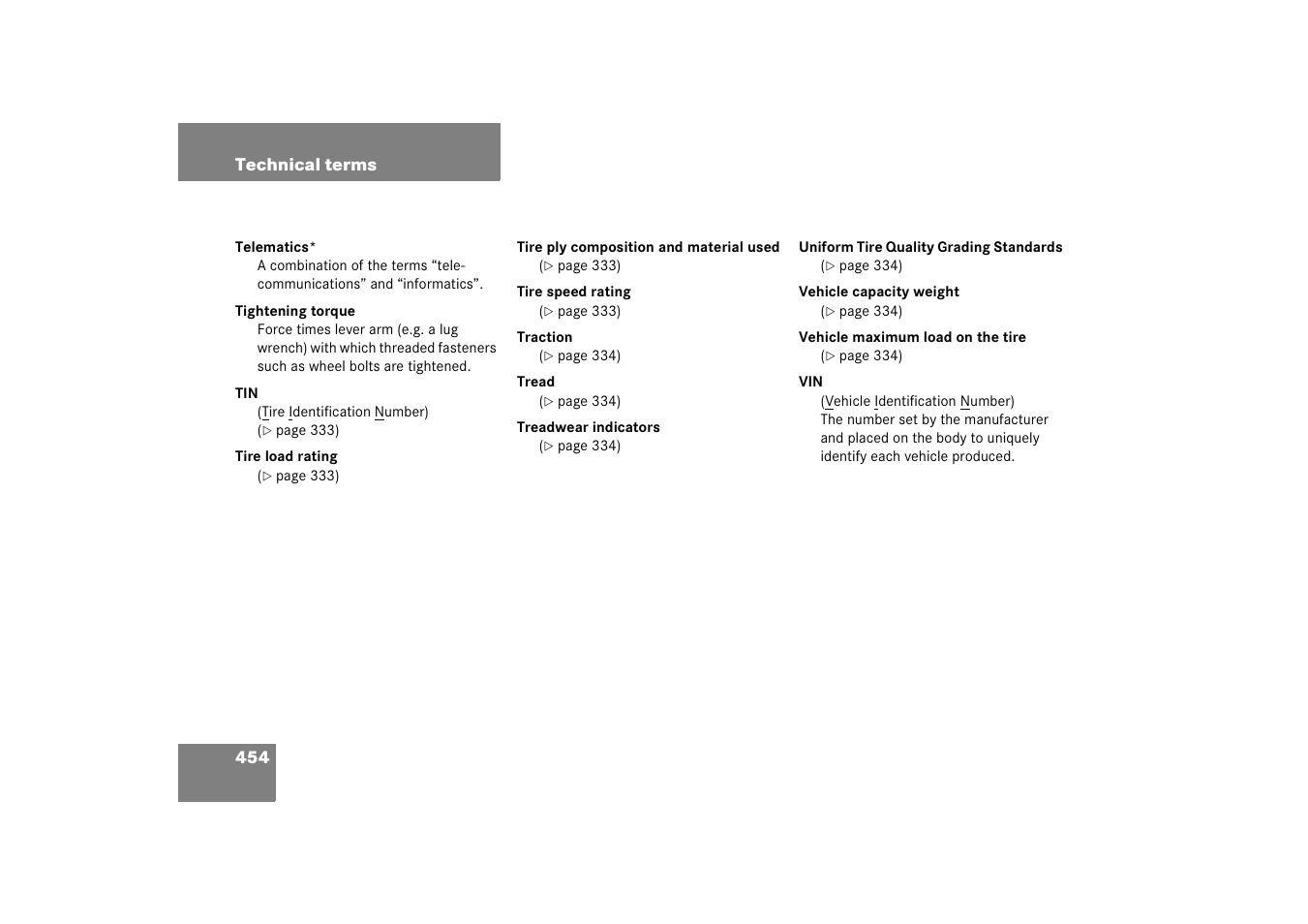 Mercedes-Benz 2006 C-Class User Manual | Page 455 / 474