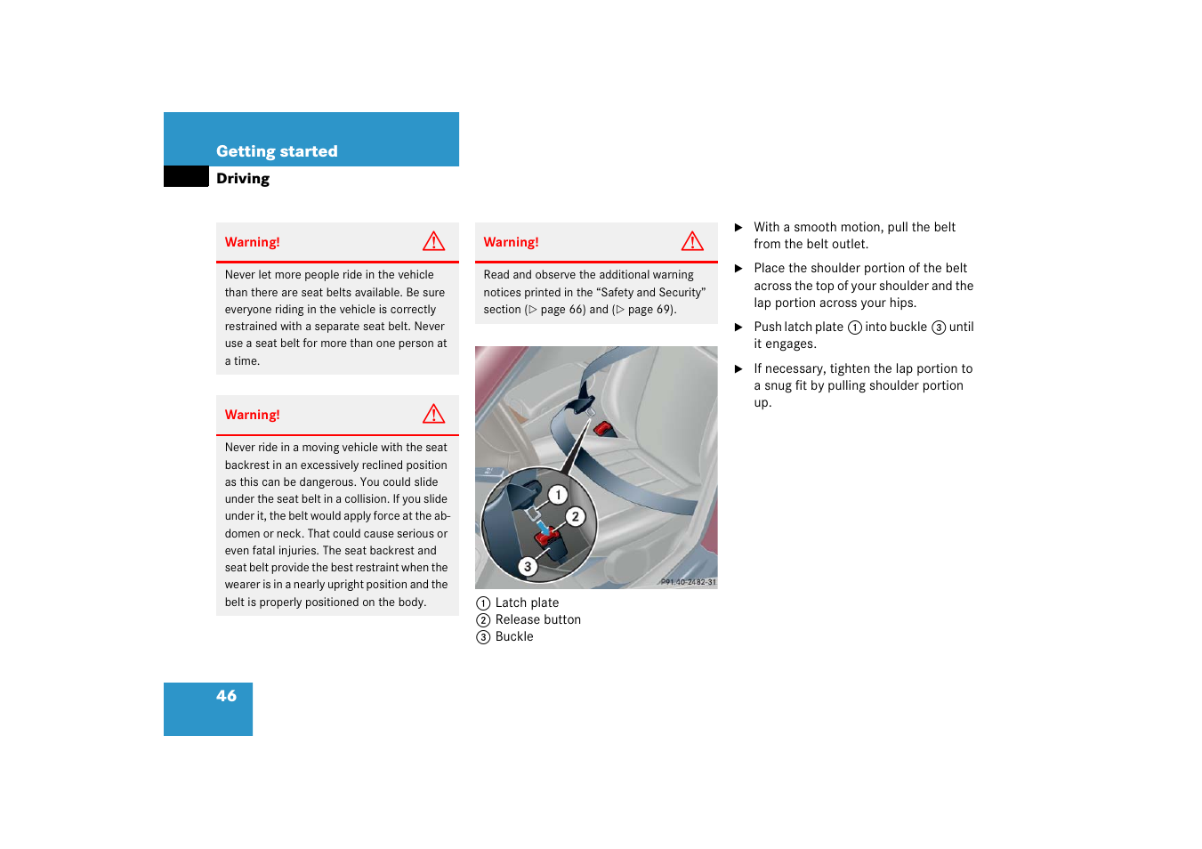 Mercedes-Benz 2006 C-Class User Manual | Page 47 / 474