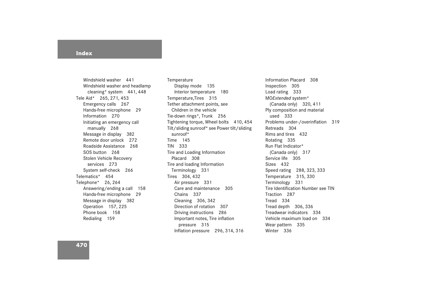 Mercedes-Benz 2006 C-Class User Manual | Page 471 / 474