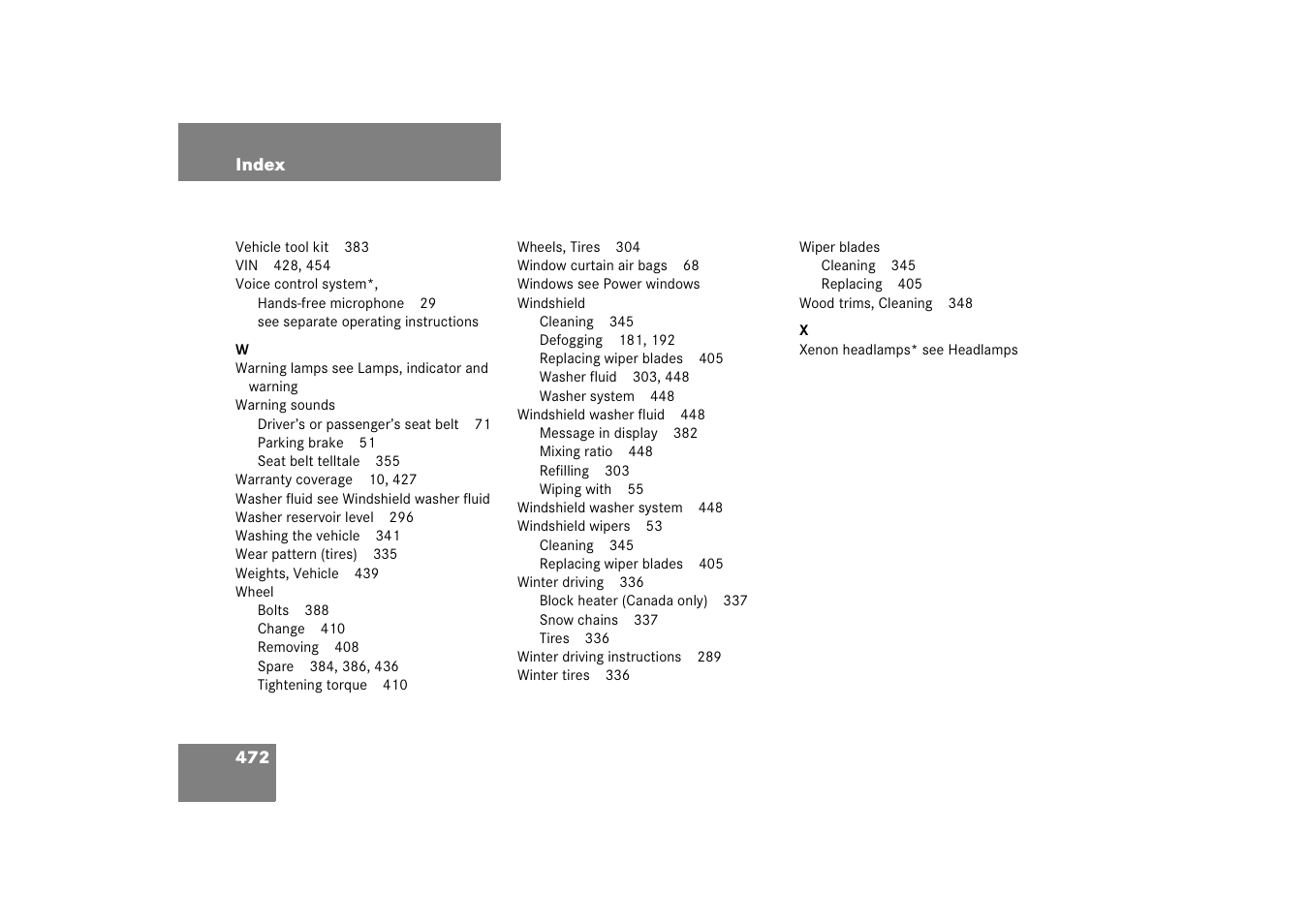 Mercedes-Benz 2006 C-Class User Manual | Page 473 / 474