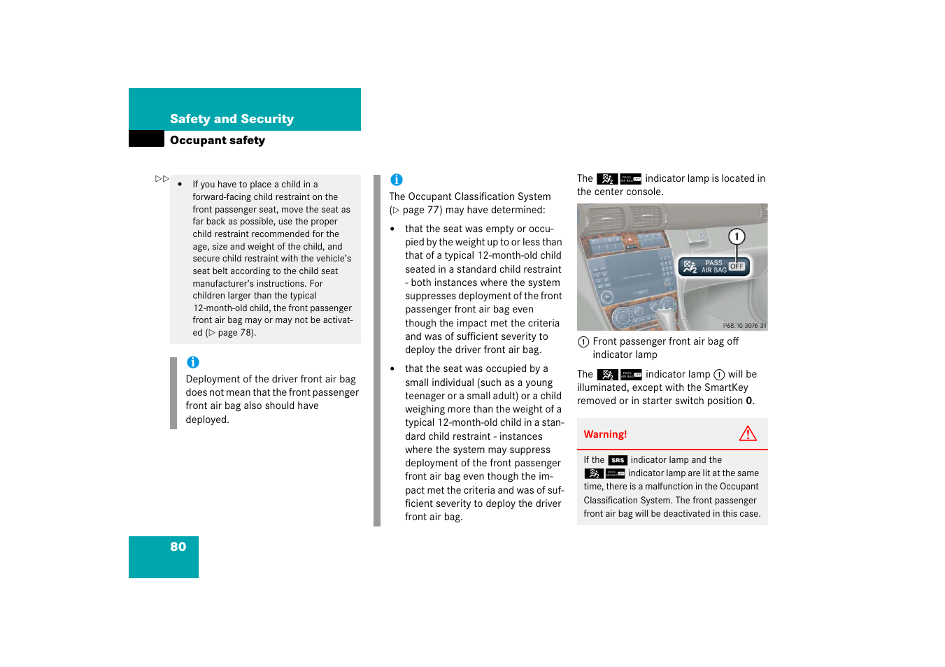 Mercedes-Benz 2006 C-Class User Manual | Page 81 / 474