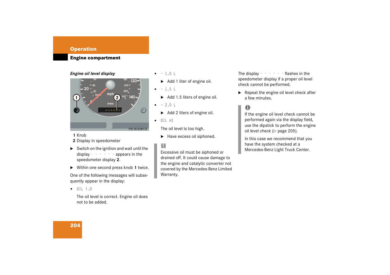 Mercedes-Benz 2003 M-Class User Manual | Page 204 / 321
