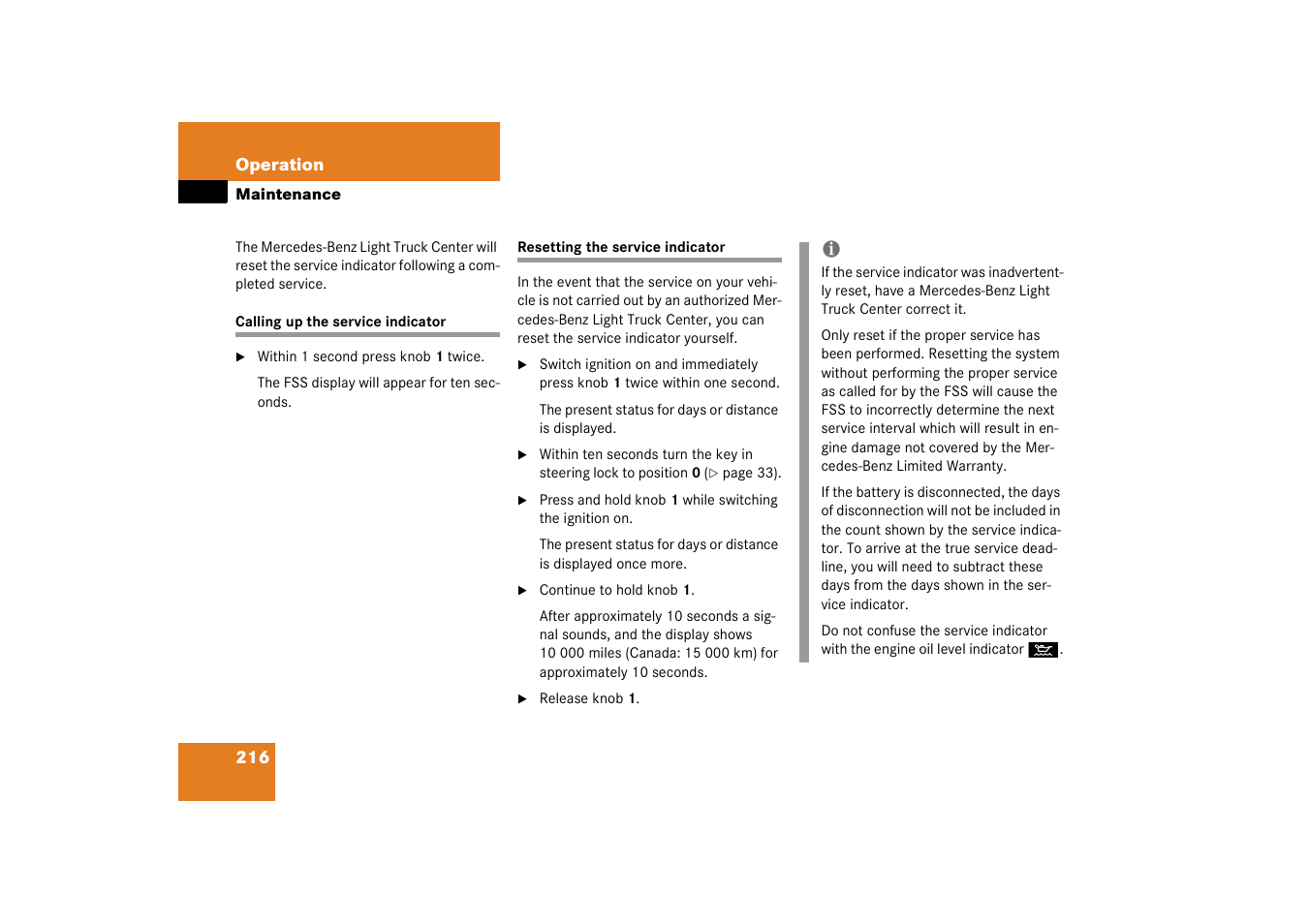 Mercedes-Benz 2003 M-Class User Manual | Page 216 / 321