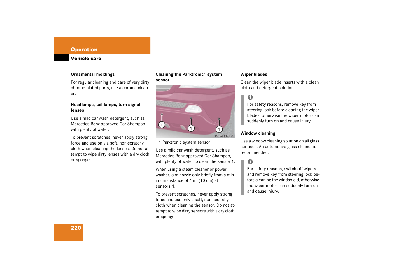 Mercedes-Benz 2003 M-Class User Manual | Page 220 / 321