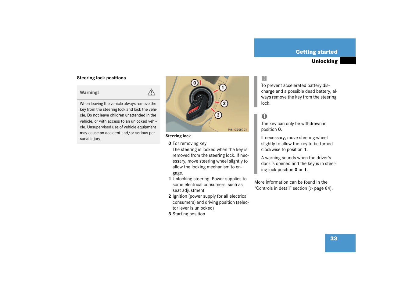 Mercedes-Benz 2003 M-Class User Manual | Page 33 / 321