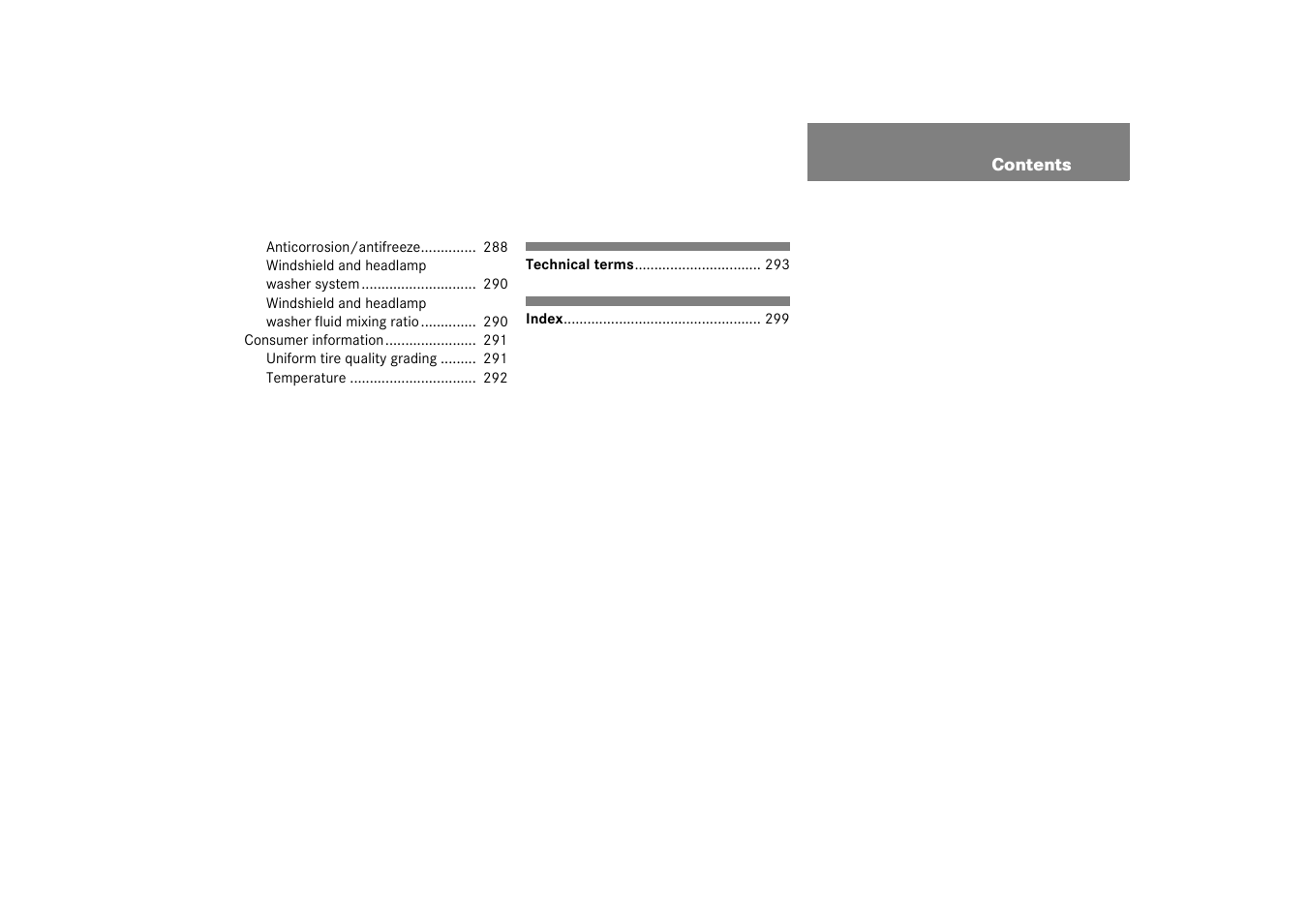 Mercedes-Benz 2003 M-Class User Manual | Page 7 / 321