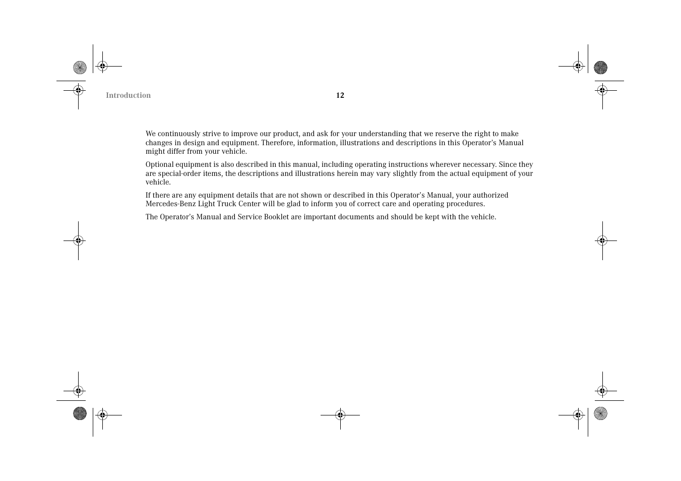 Mercedes-Benz 2002 G-Class User Manual | Page 15 / 385