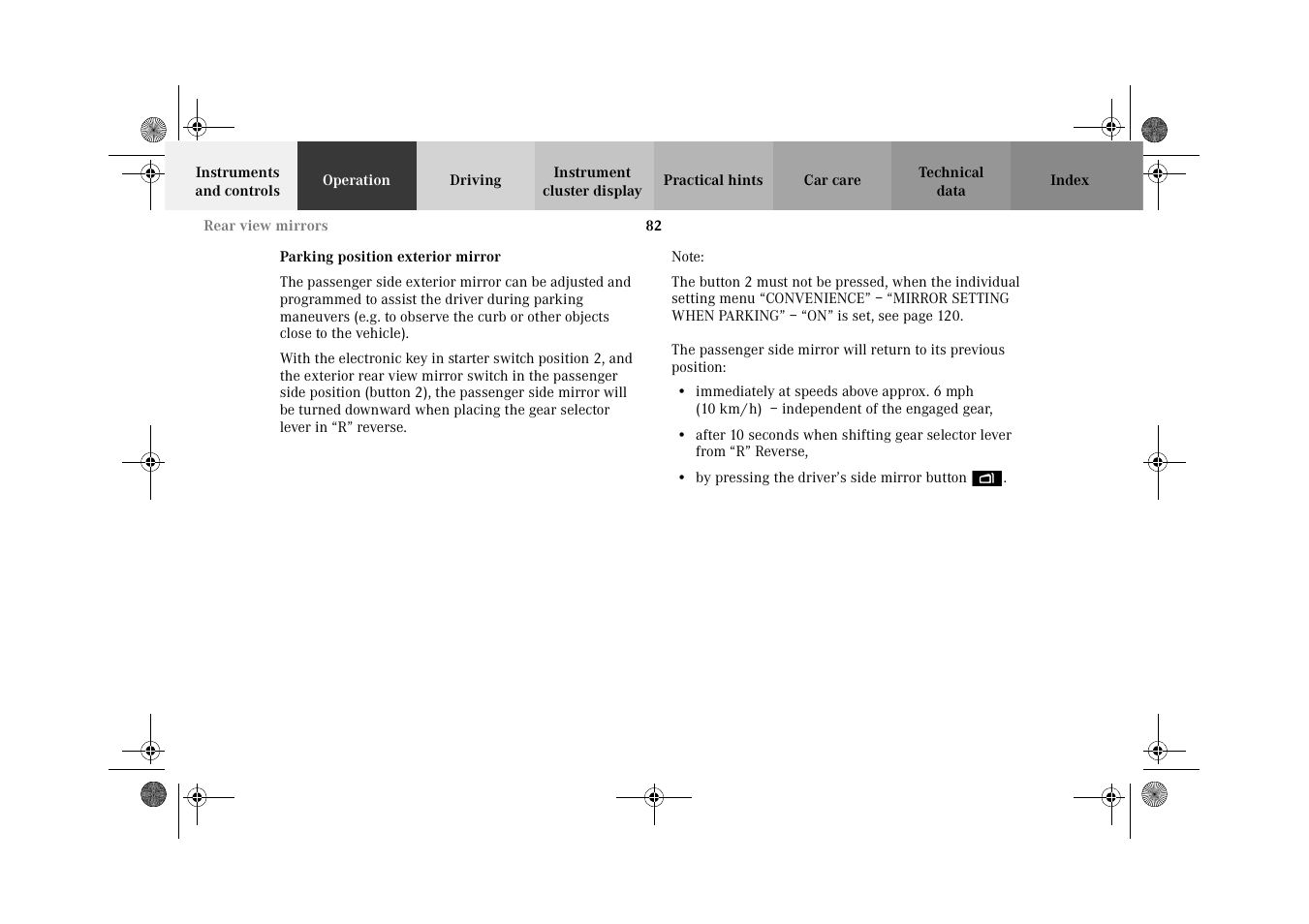 Mercedes-Benz 2002 G-Class User Manual | Page 85 / 385