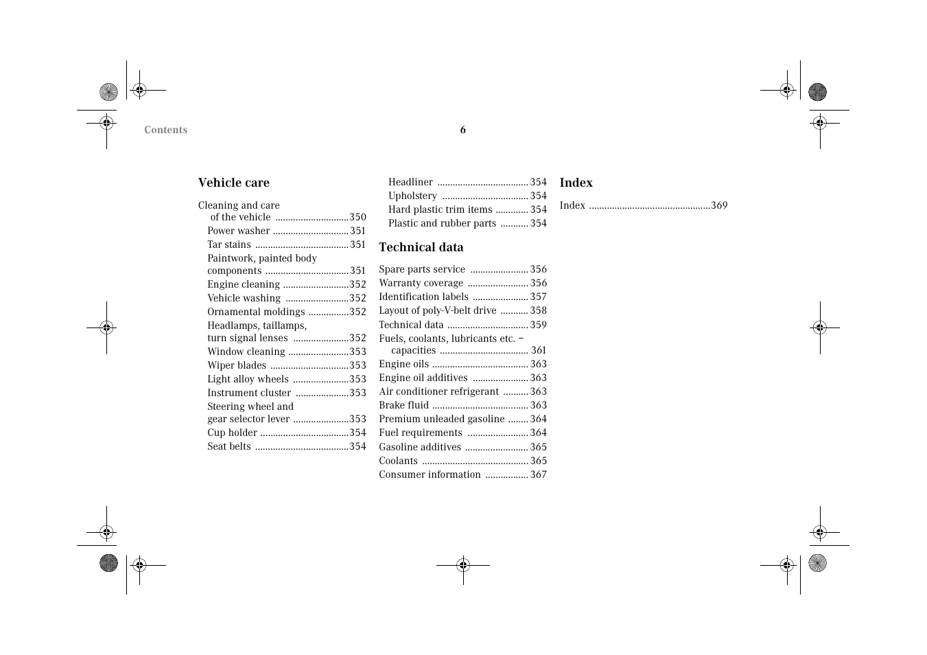 Mercedes-Benz 2002 G-Class User Manual | Page 9 / 385
