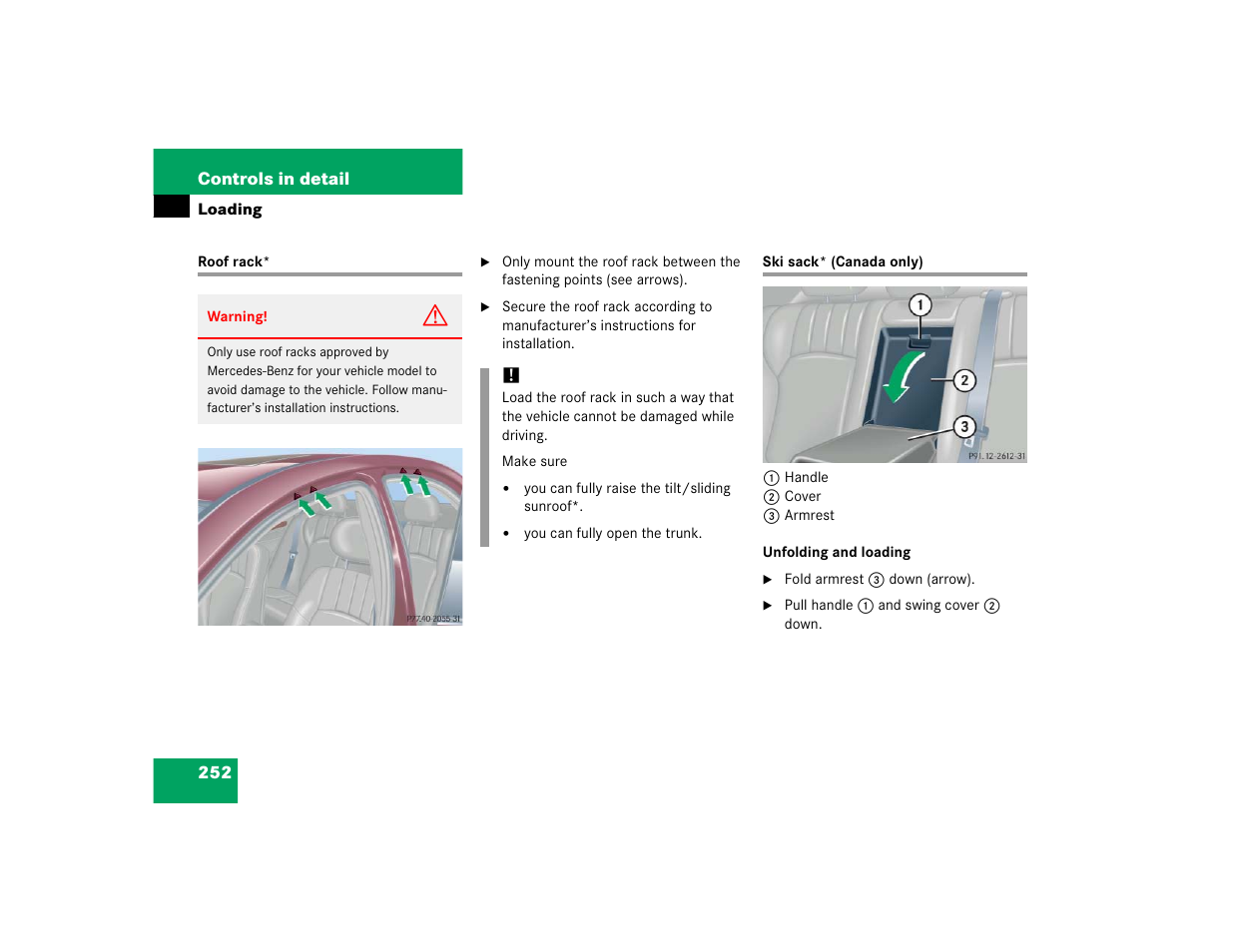 Mercedes-Benz 2005 C 320 Sport User Manual | Page 254 / 482