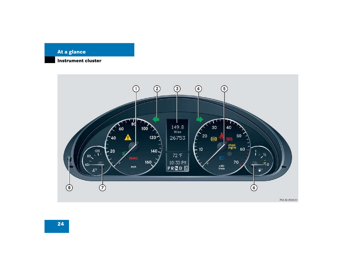 Mercedes-Benz 2005 C 320 Sport User Manual | Page 26 / 482