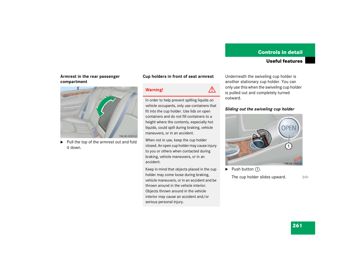 Mercedes-Benz 2005 C 320 Sport User Manual | Page 263 / 482